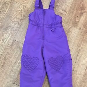 Wonder kids purple snow pants. 3T